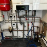 Nefit cv ketel met expansievat en compleet leidingwerk