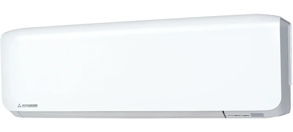 Mitsubishi wandmodel airco voor koelen en verwarmen