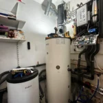 Warmtepomp installatie met boiler en buffervat